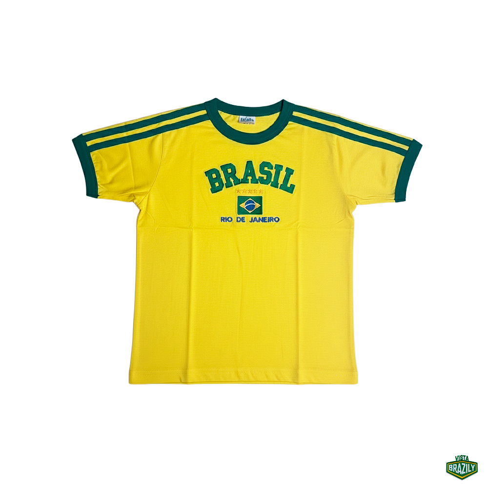 Camiseta Bordada Baby Look