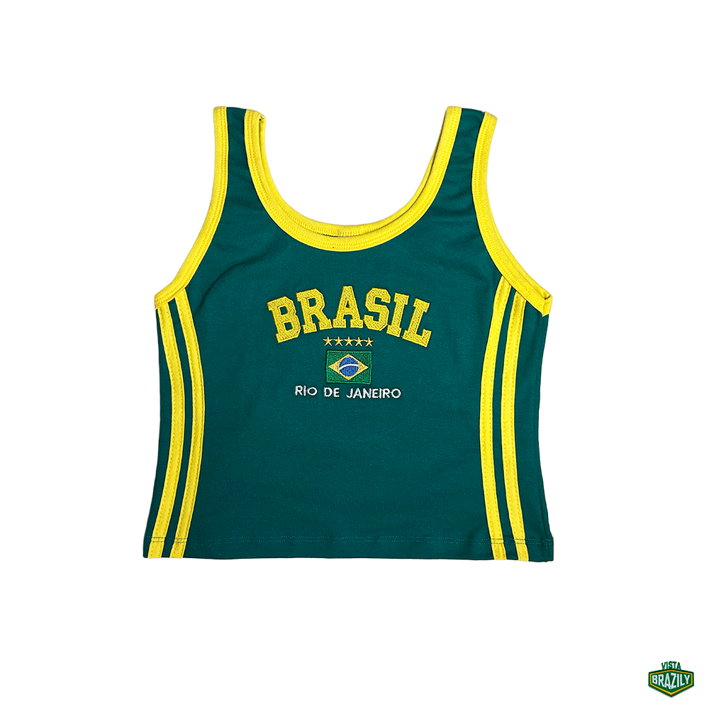 2 Regatas Cropped Feminina