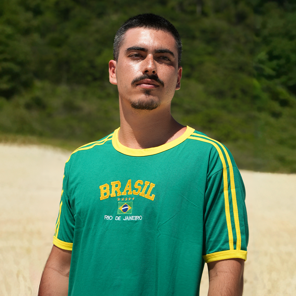 Camisa Bordada Masculina