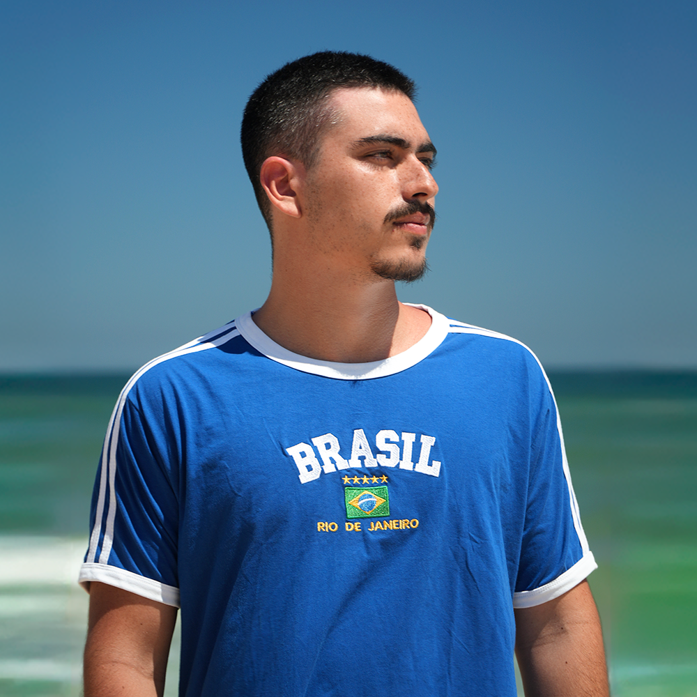 Camisa Bordada Masculina